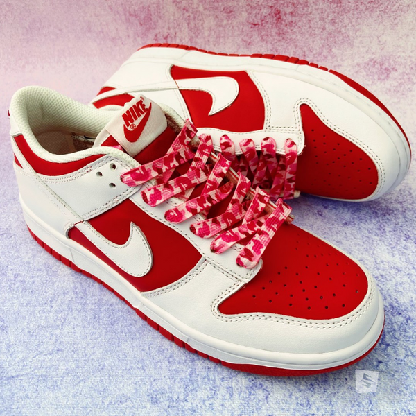 Laces Camouflage Rose Red
